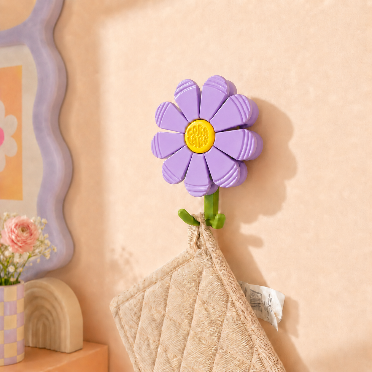 BloomClips | Flor Magnética com Clipes para Embalagens