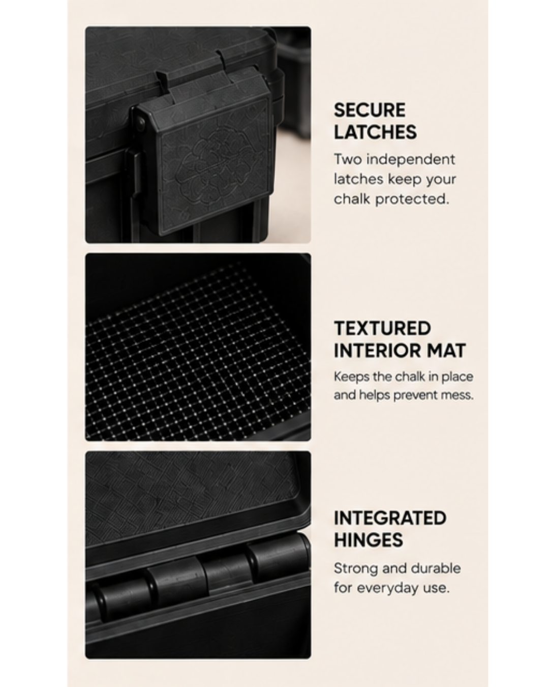 Porta Magnésio (Chalk Block Case) - Arquivo Digital + Licença Comercial
