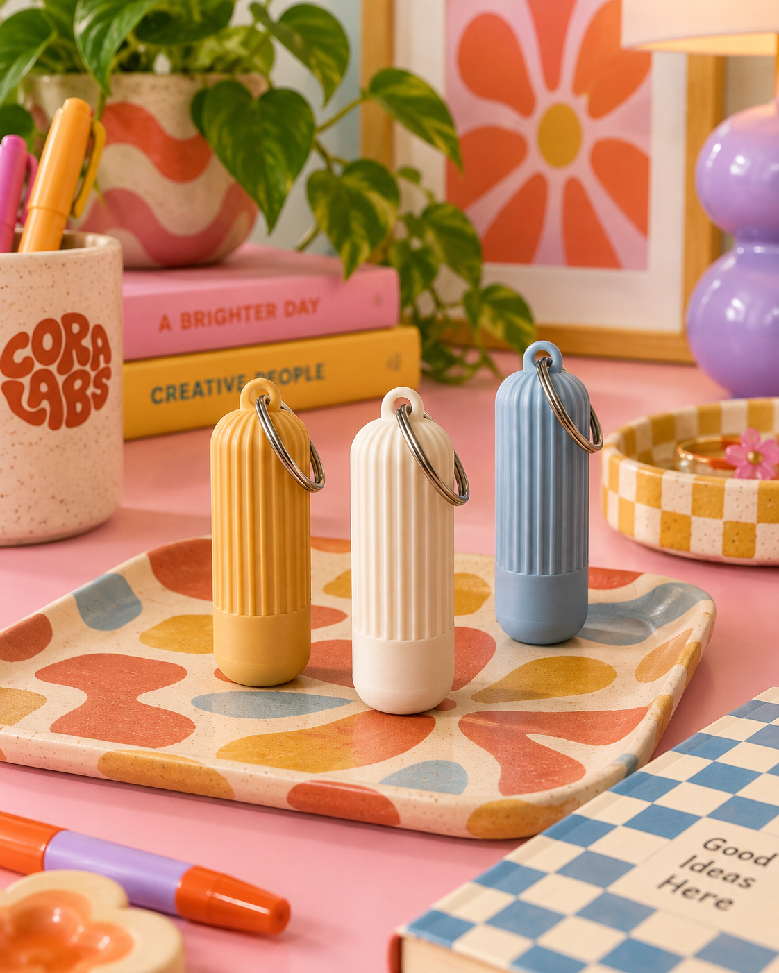 Japandi | Chaveiro Porta Lip Balm