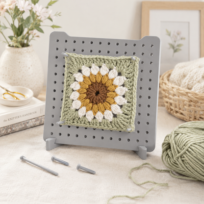 Trama | Blocking Board Compacta para Crochê