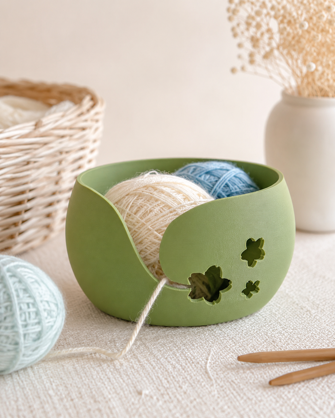Novelo | Yarn Bowl para Tricô e Crochê
