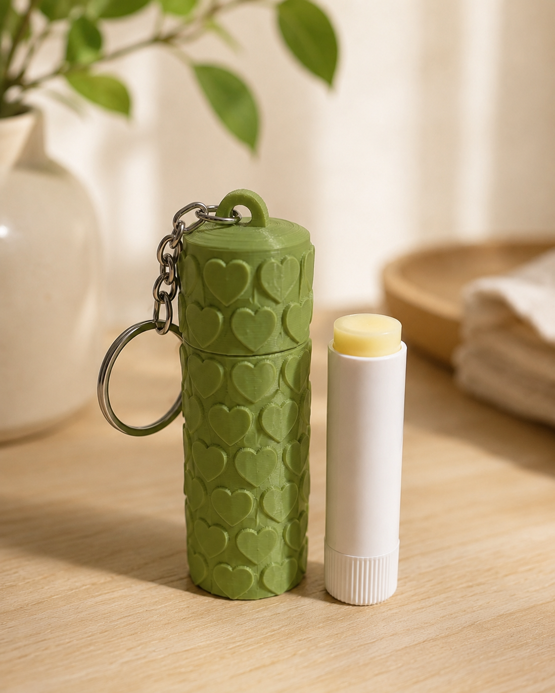 Afeto | Chaveiro Porta Lip Balm