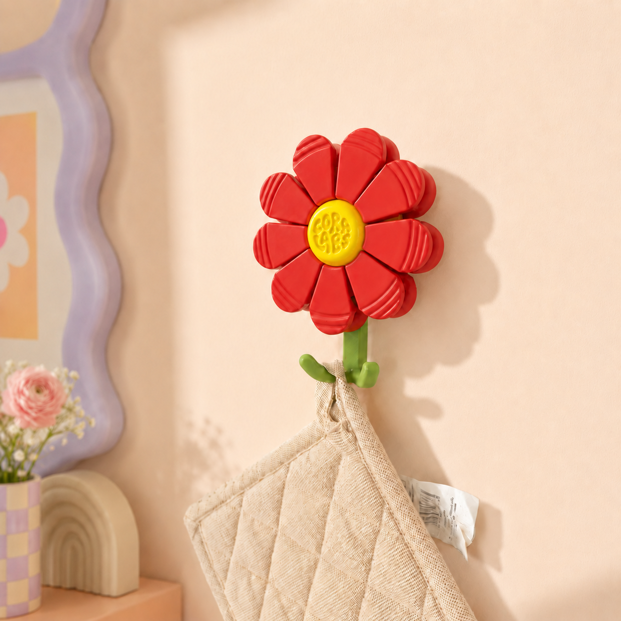BloomClips | Flor Magnética com Clipes para Embalagens