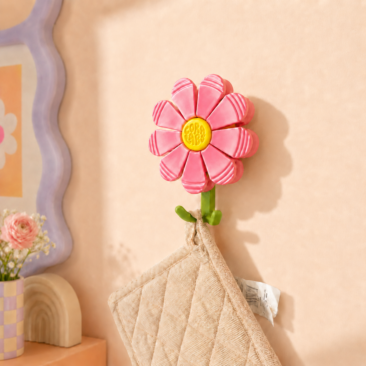 BloomClips | Flor Magnética com Clipes para Embalagens
