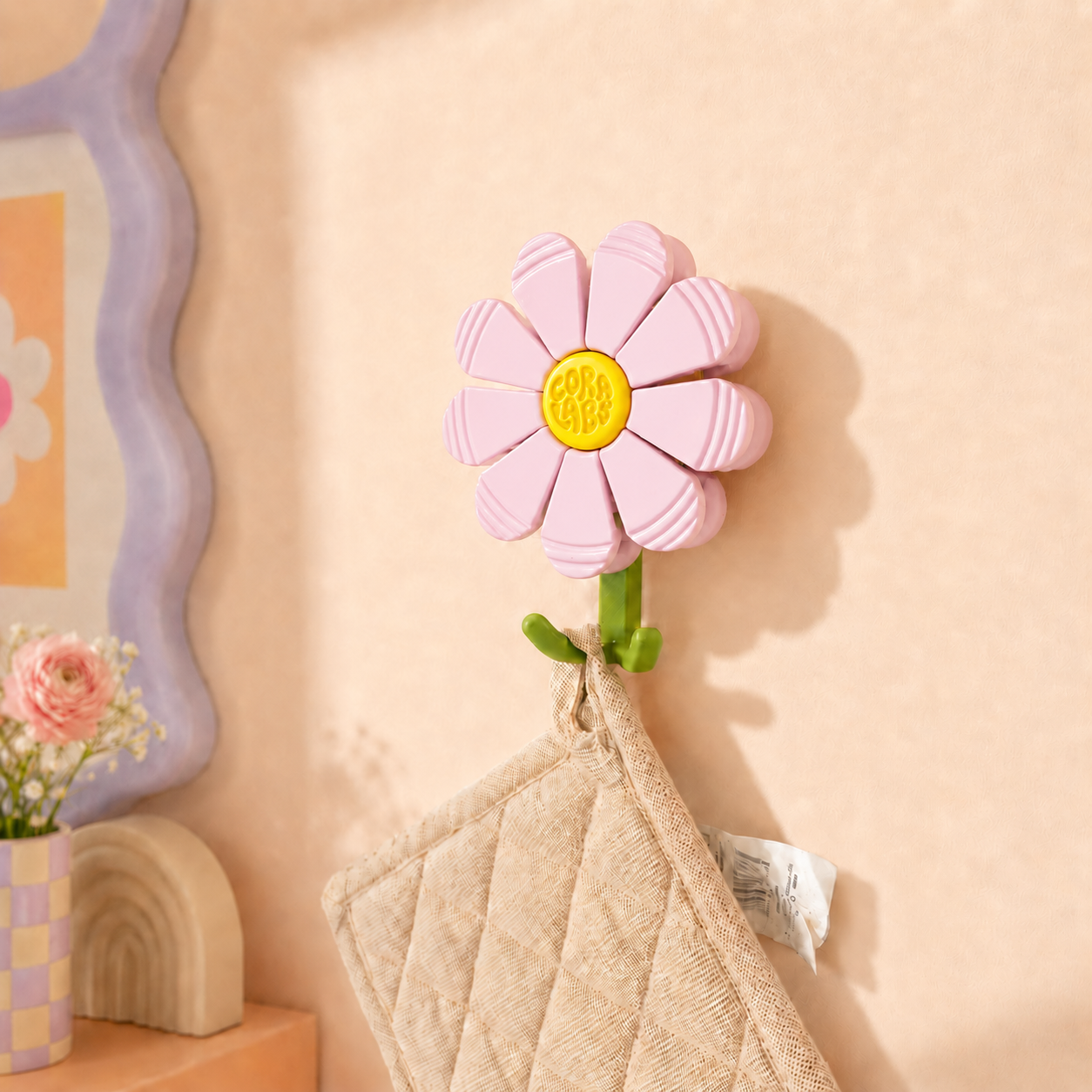 BloomClips | Flor Magnética com Clipes para Embalagens