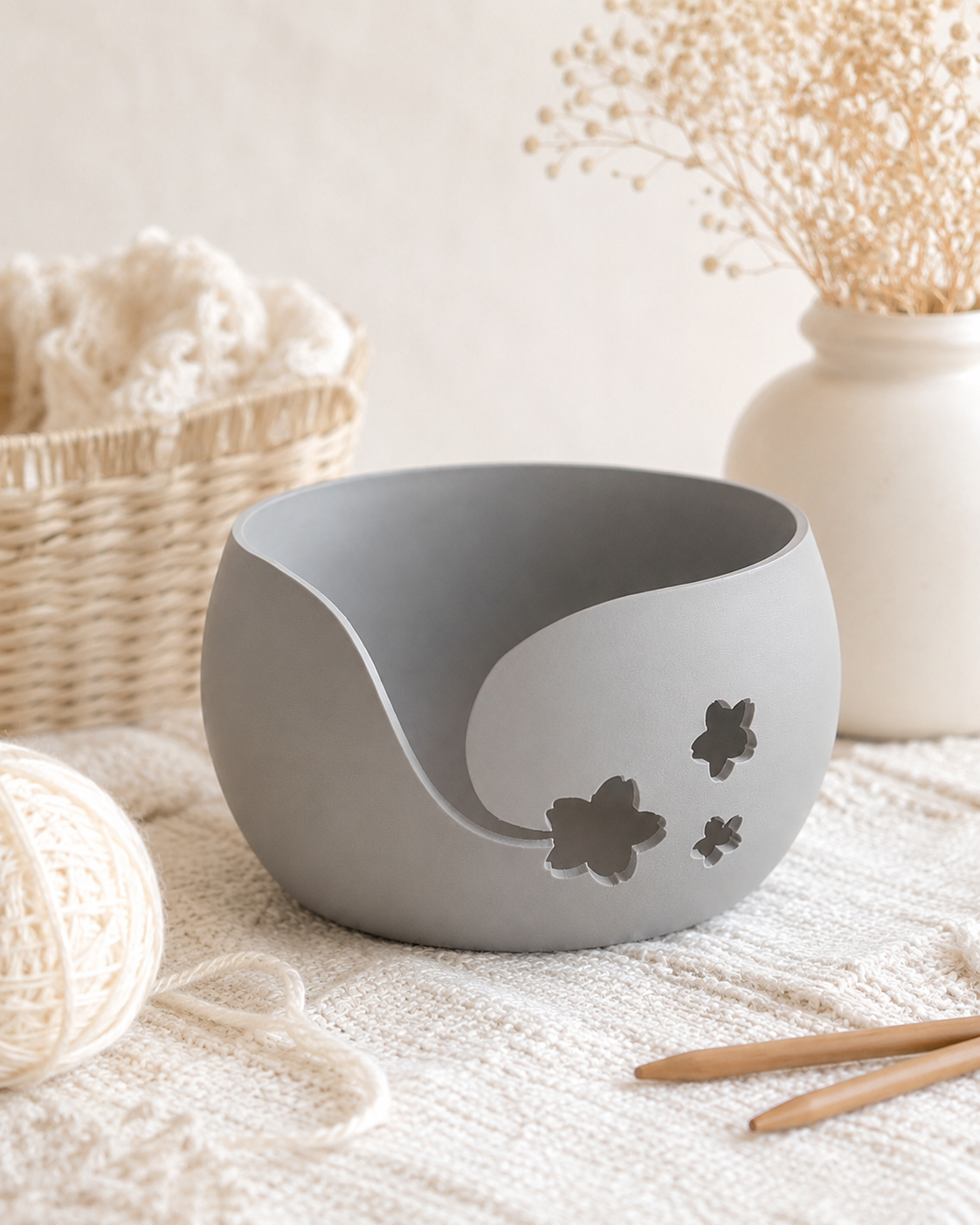 Novelo | Yarn Bowl para Tricô e Crochê