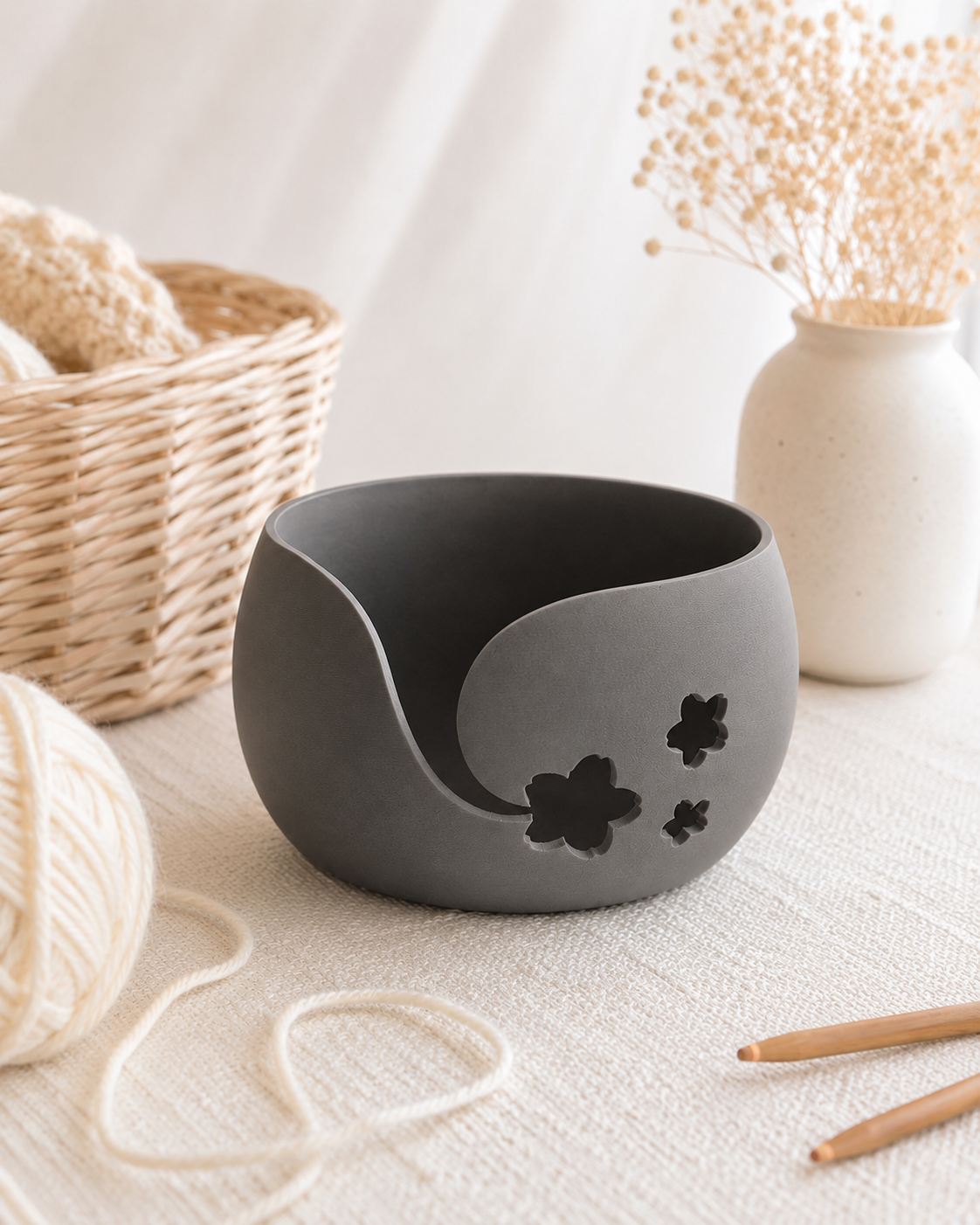Novelo | Yarn Bowl para Tricô e Crochê